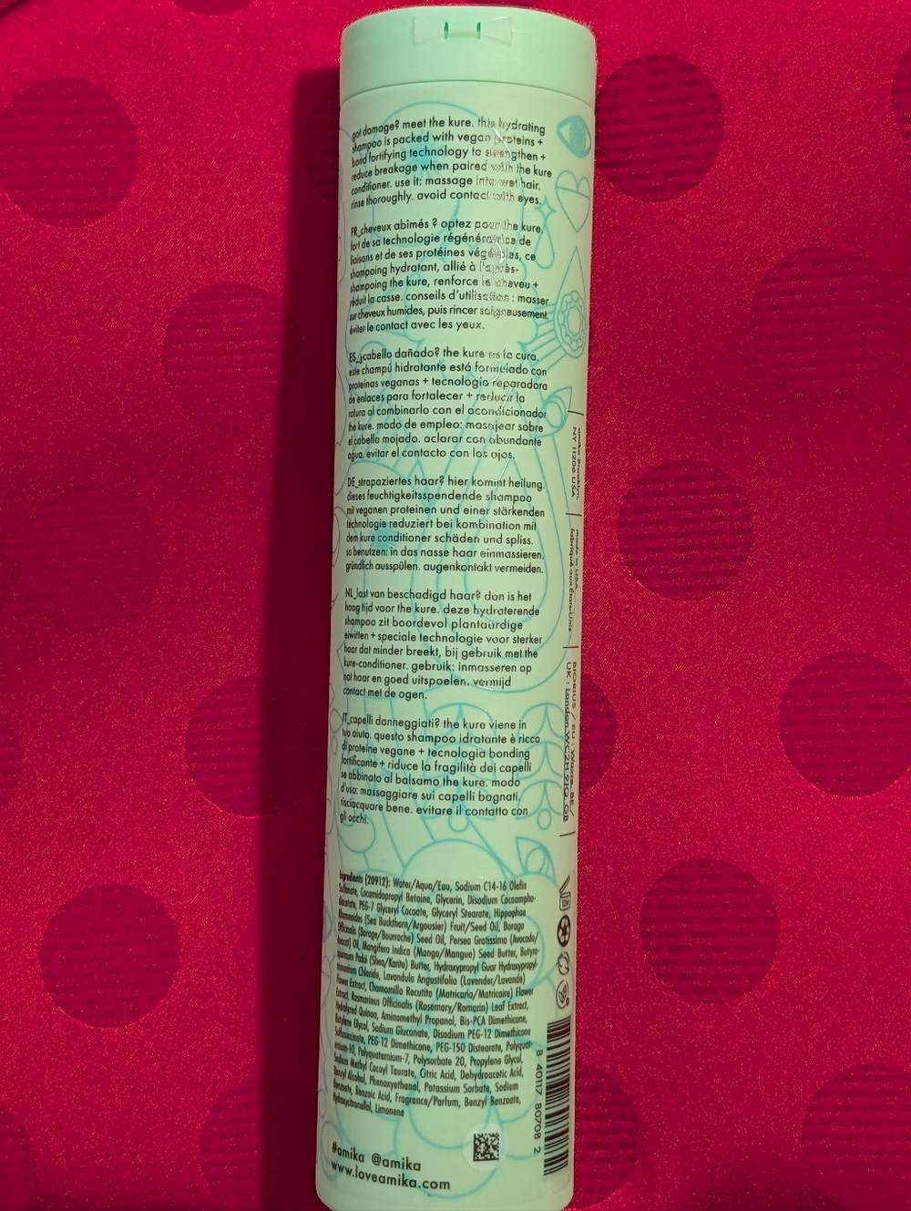 amika The Kure Strength Repair Shampoo 275 ml 🆕 - Picture 11 of 11